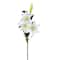 White & Yellow Real Touch Lily Spray, 2ct.